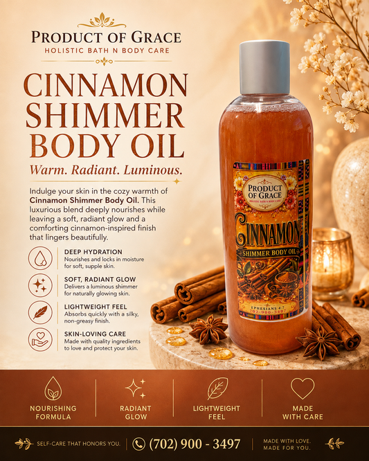 Cinnamon Shimmer Body Oil