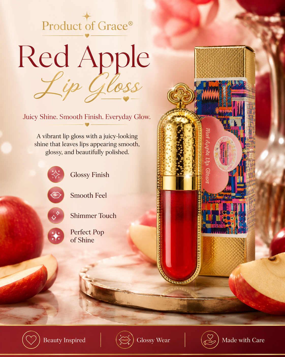 Red Apple Lip Gloss