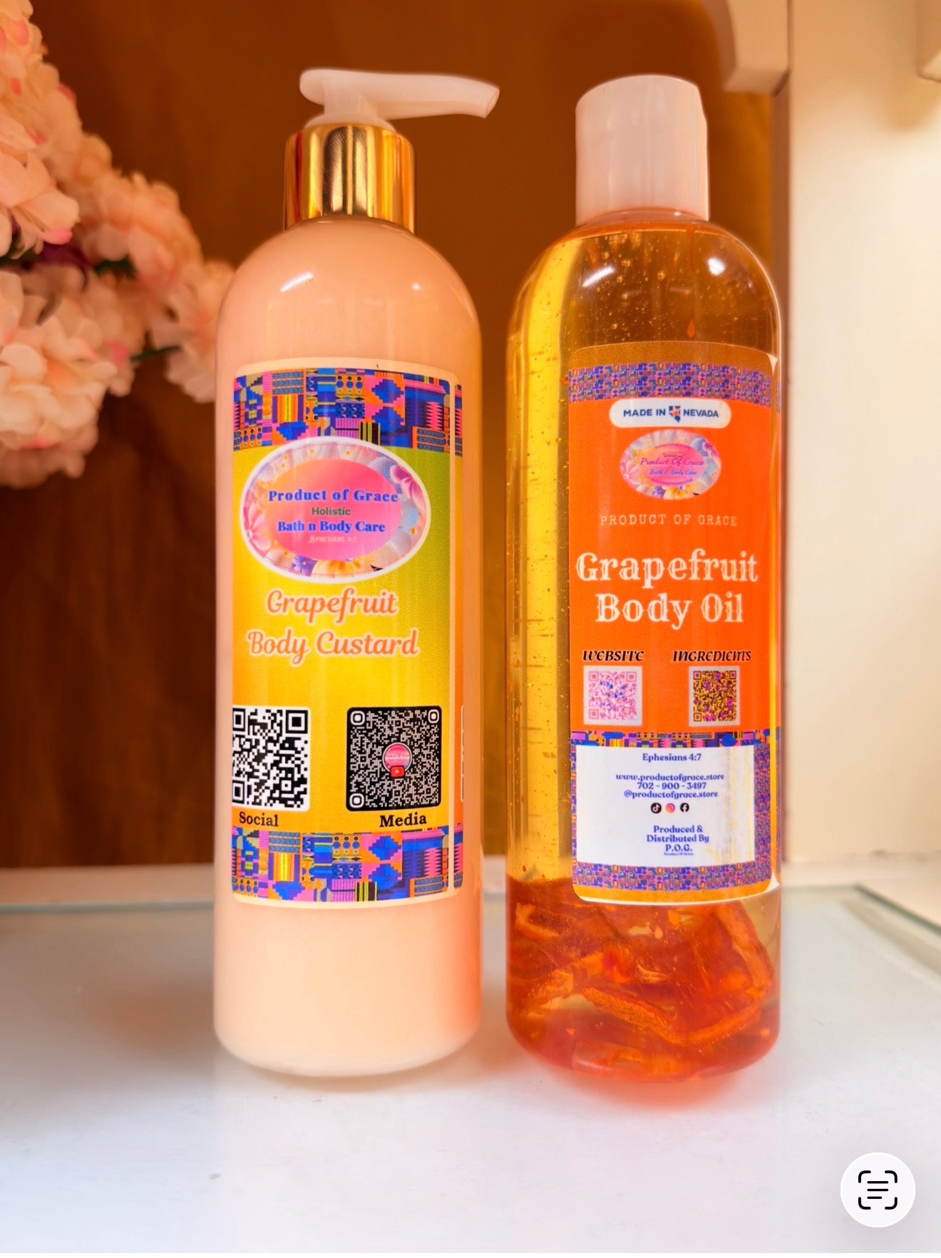 Grapefruit Body Oil