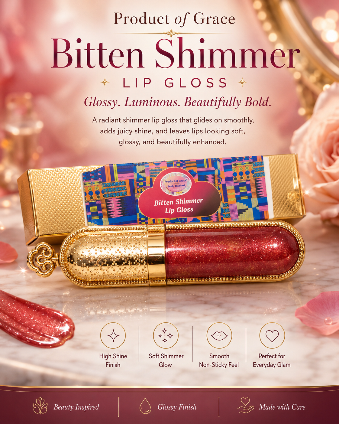 Bitten Shimmer Lip Gloss