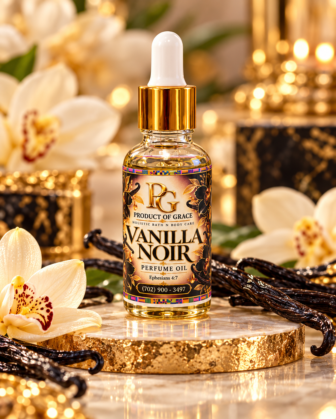 Vanilla Noir Perfume Oil