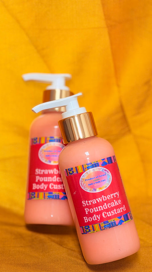 Strawberry Body Custard