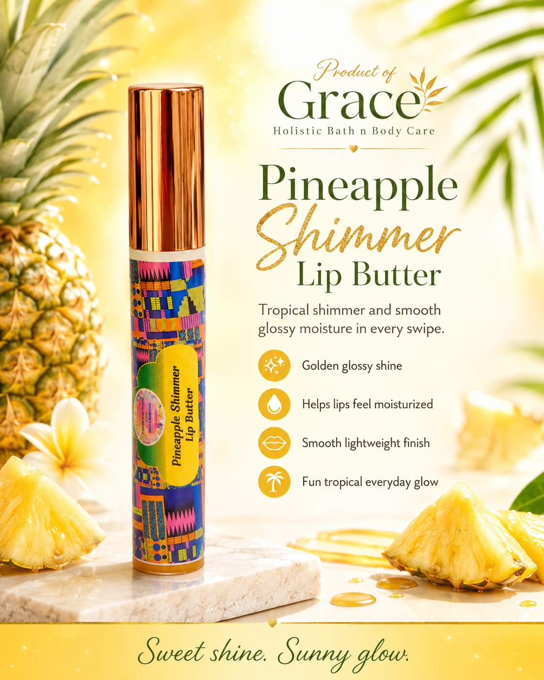 Pineapple Shimmer Lip Butter