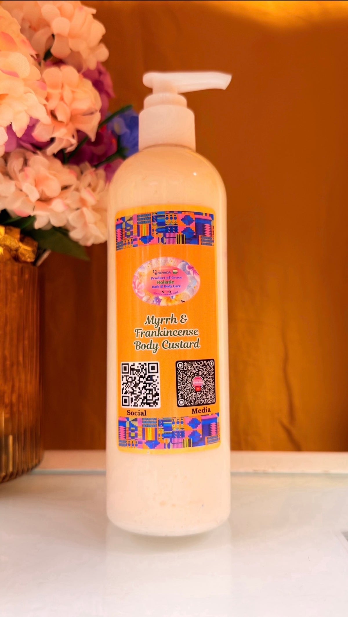 Frankincense & Myrhh Body Custard