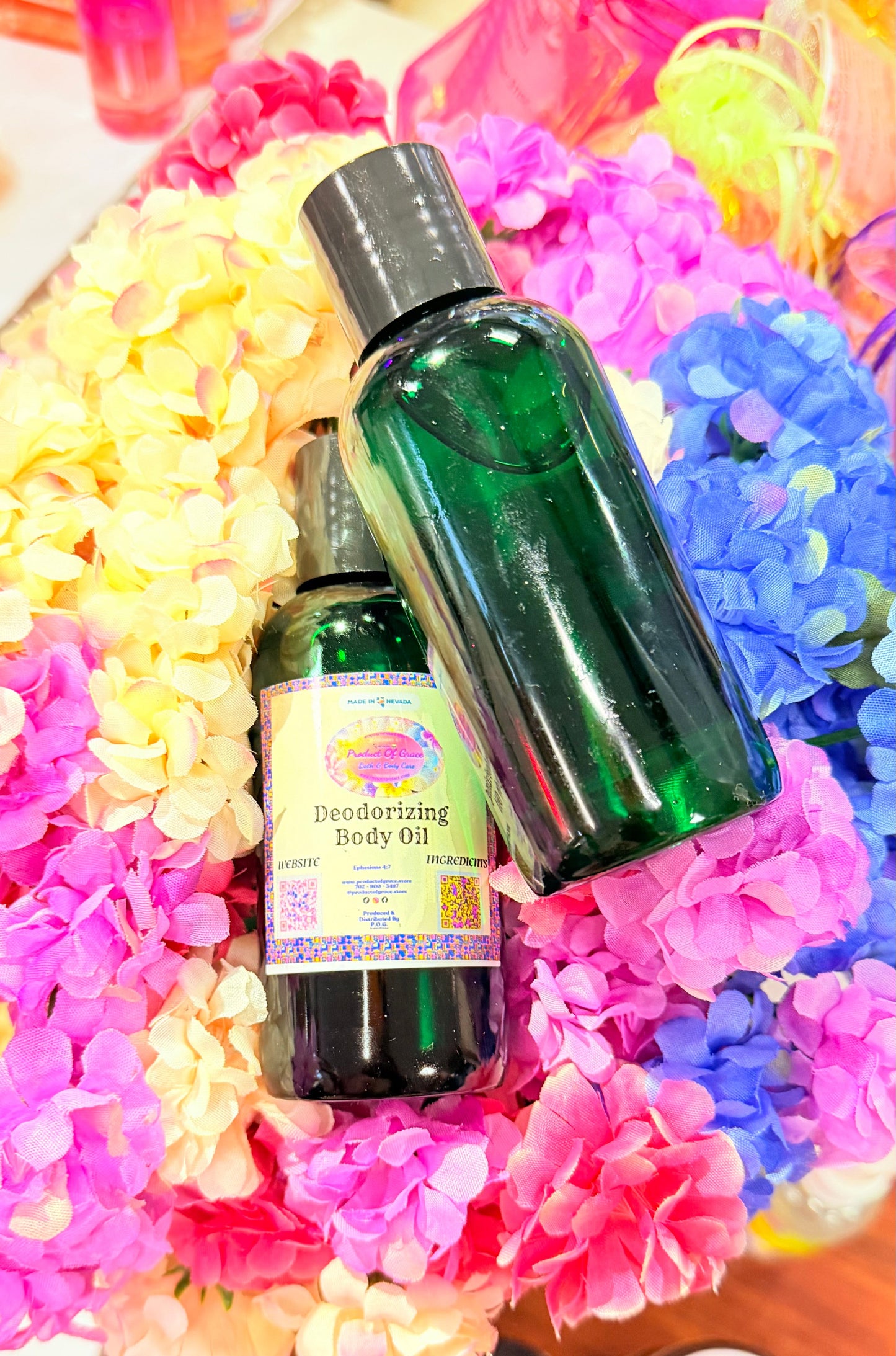 Deodorizing Body Oil