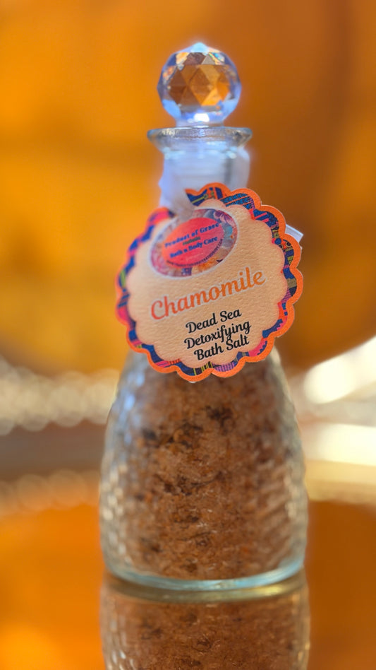 Chamomile Dead Sea Bath Salts