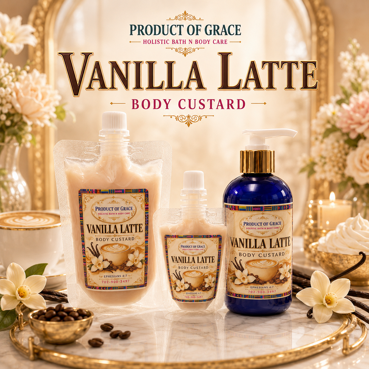 Vanilla Latte Body Custard