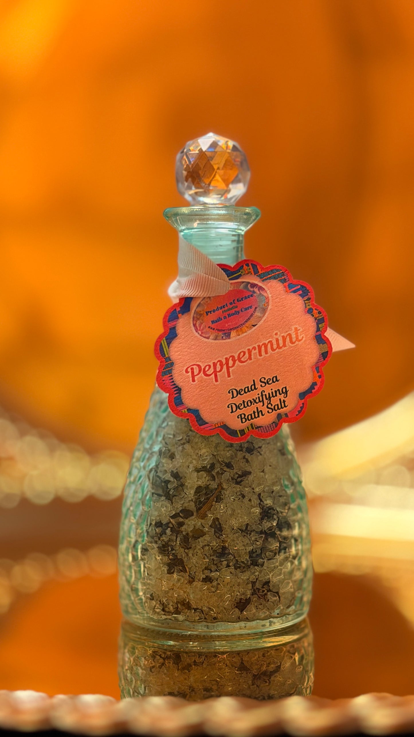 Peppermint Dead Sea Bath Salt