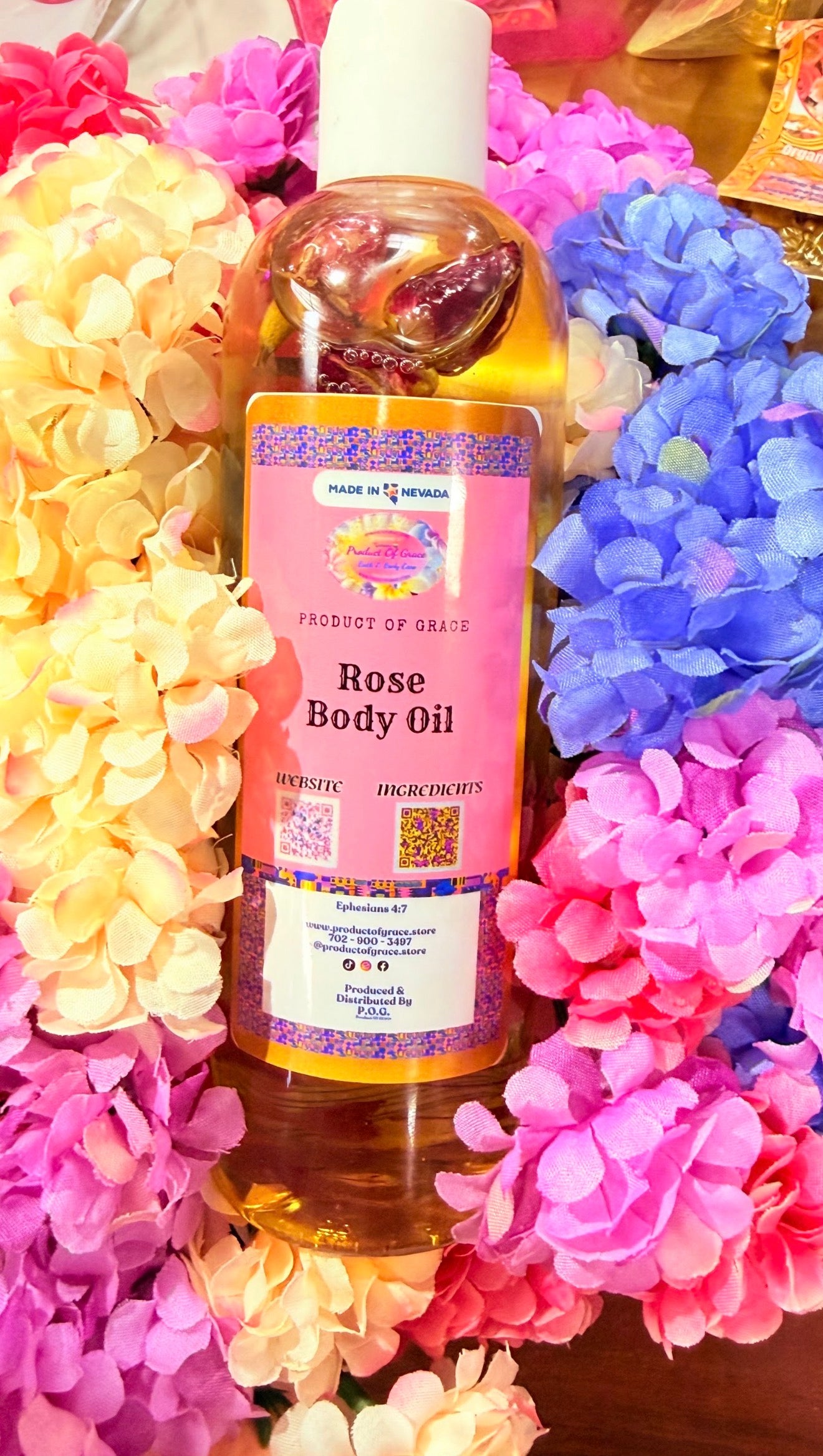 Rose Body Oil