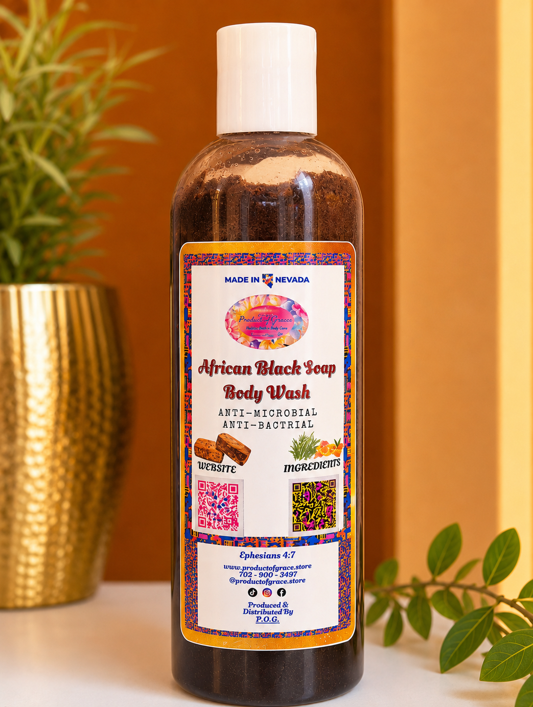 Black Soap Body Wash