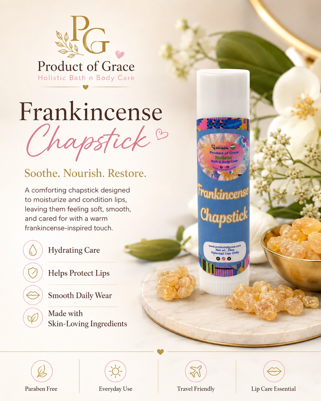 Frankincense Chapstick