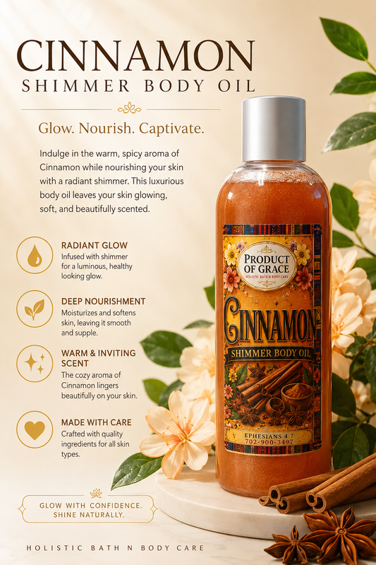 Cinnamon Shimmer Body Oil