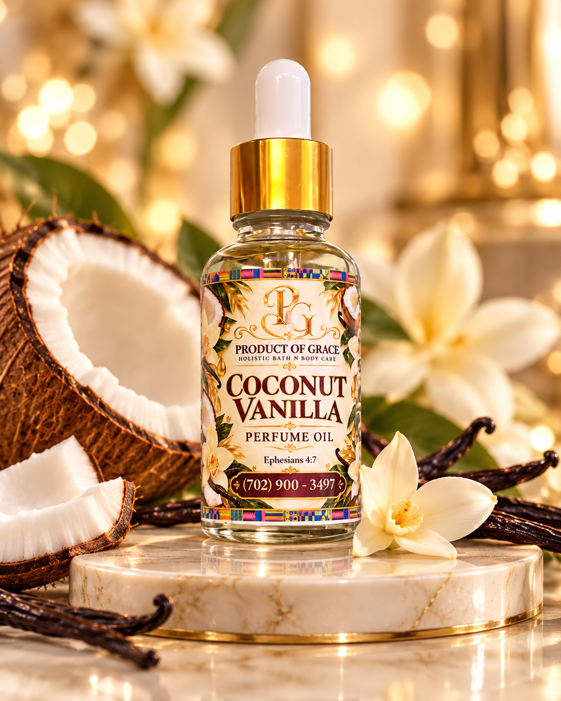 Coconut Vanilla Perfume Oil