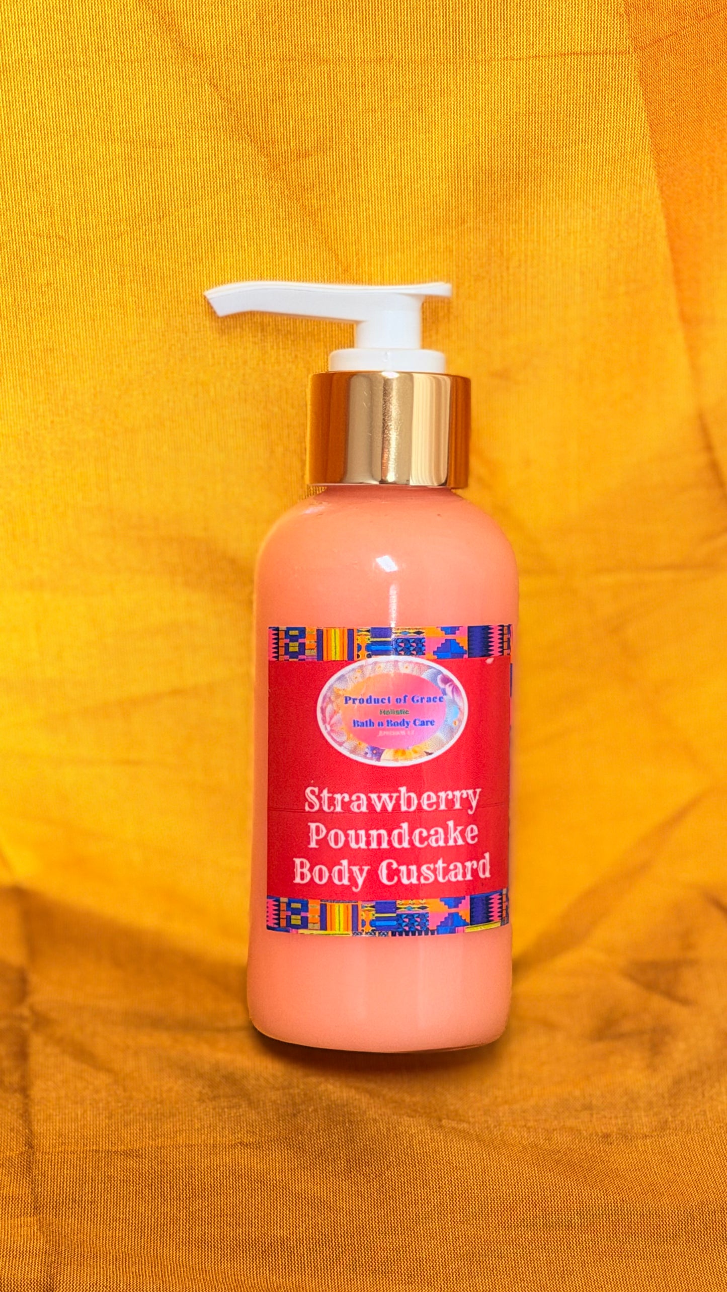 Strawberry Body Custard