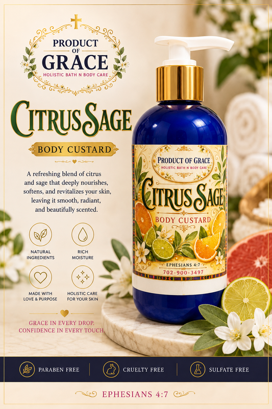 Citrus Sage Body Custard