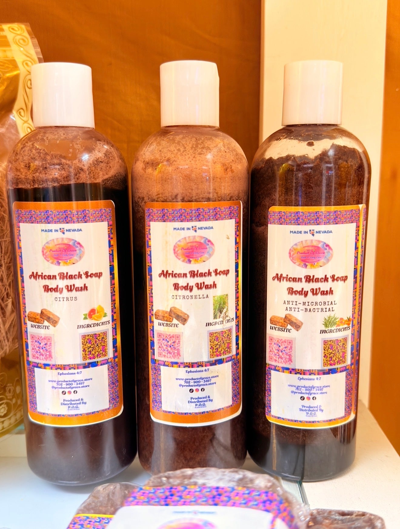 Black Soap Body Wash