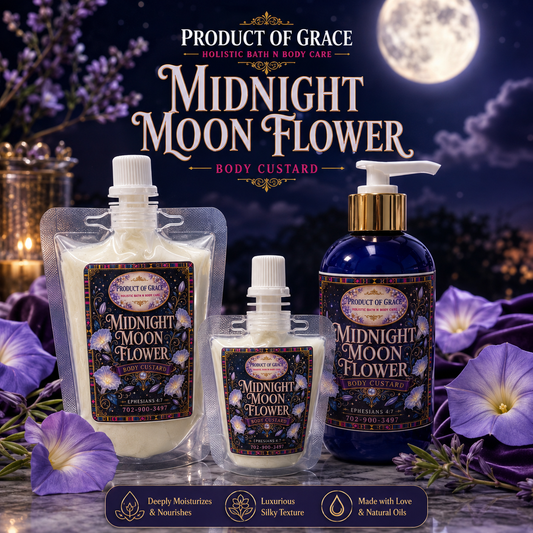 Midnight Moon Flower Body Custard