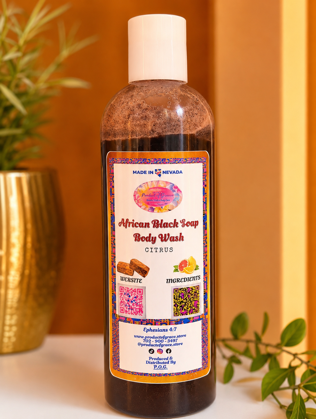 Black Soap Body Wash