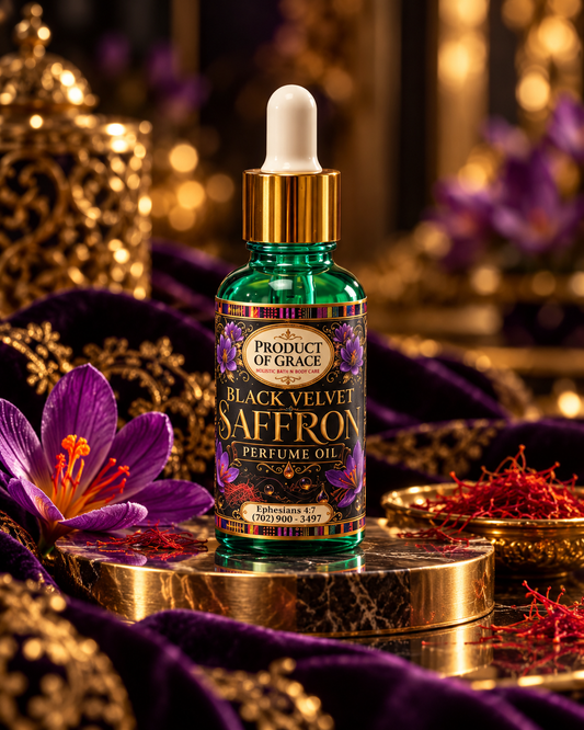 Black Velvet Saffron Perfume Oil