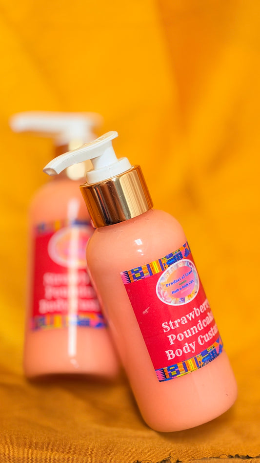 Strawberry Body Custard
