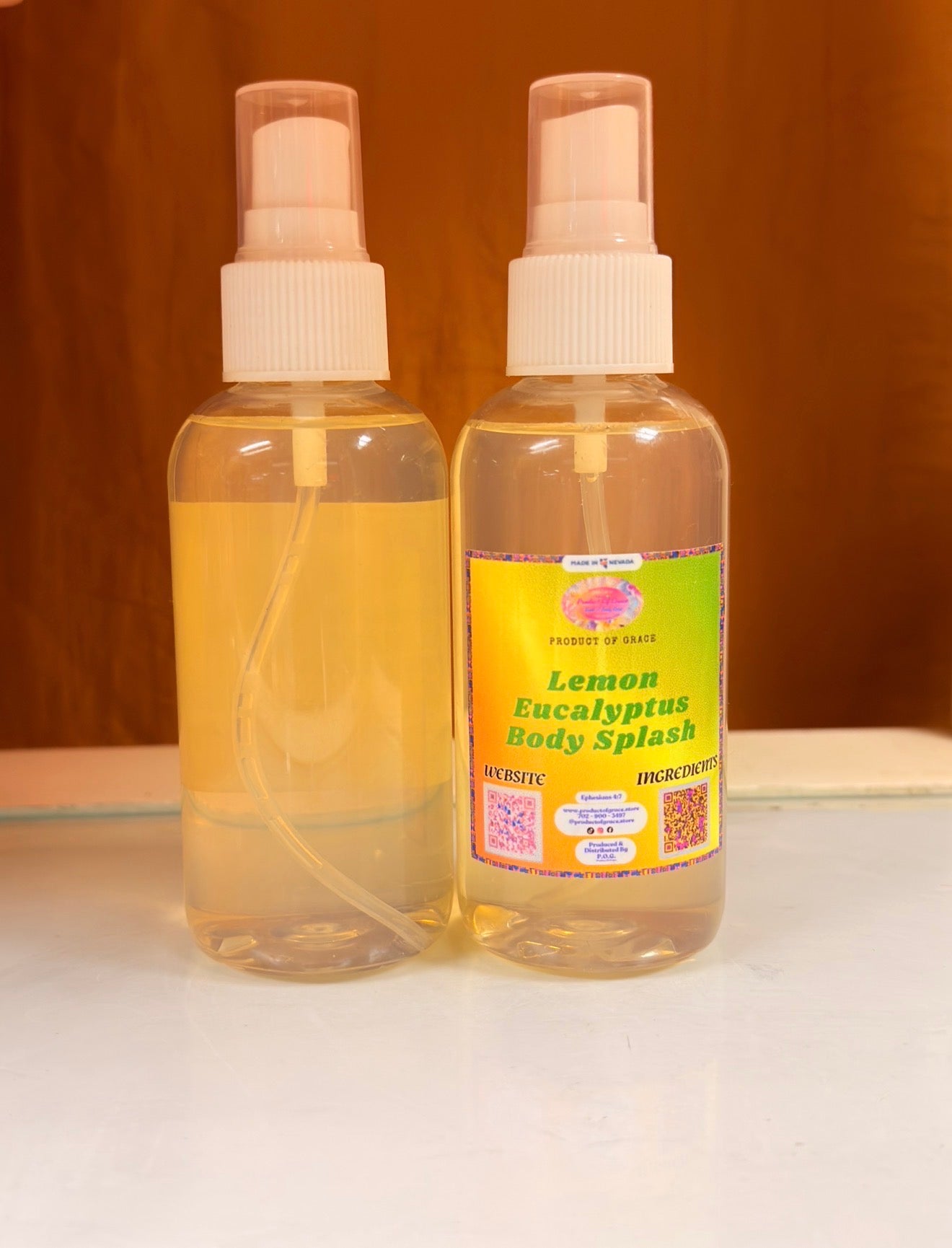 Lemon - Eucalyptus Body Spray