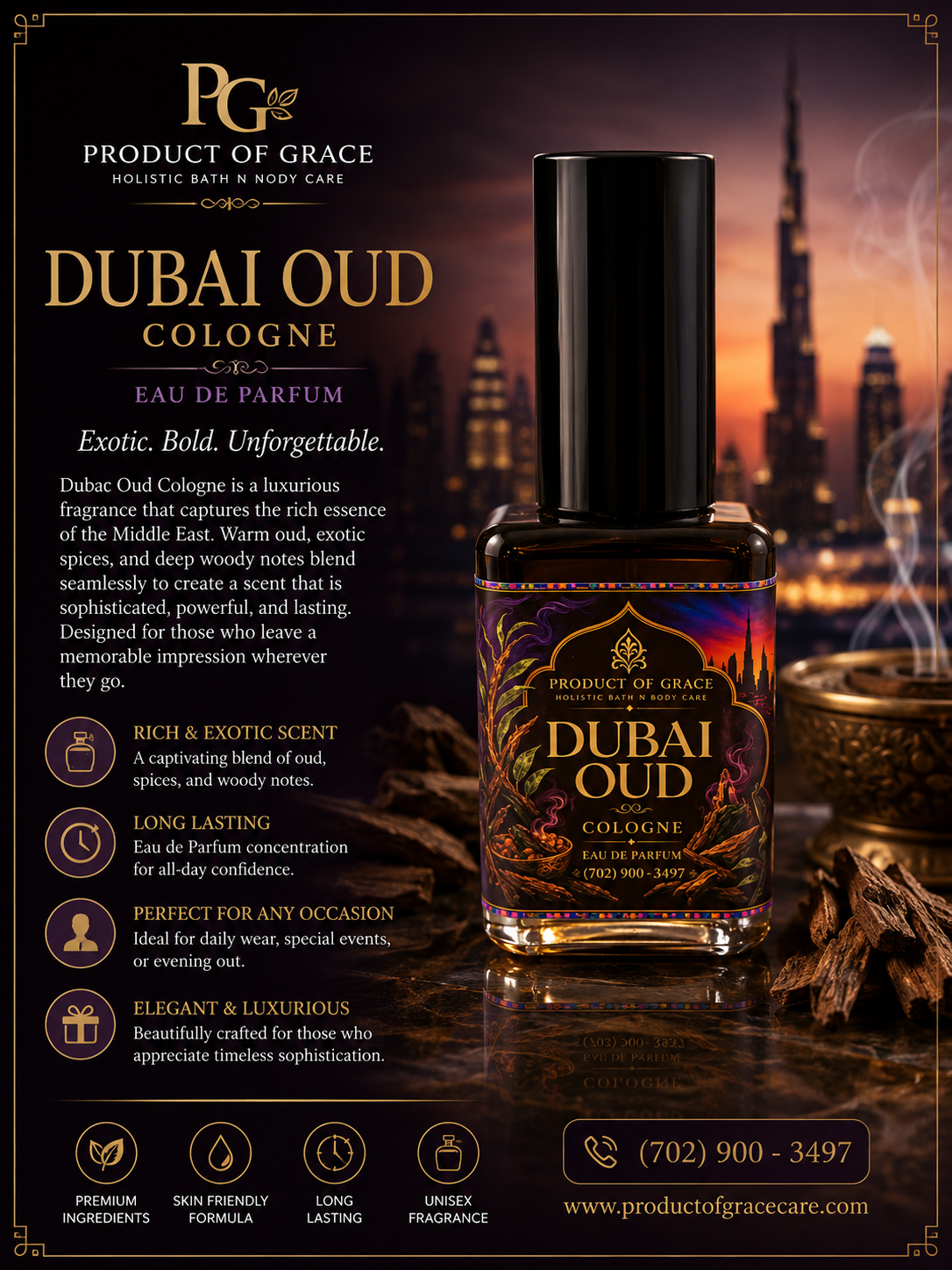 Dubai Oud Cologne