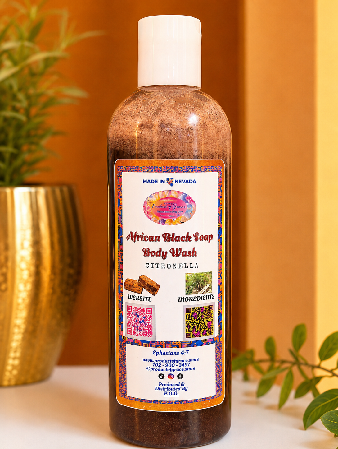 Black Soap Body Wash