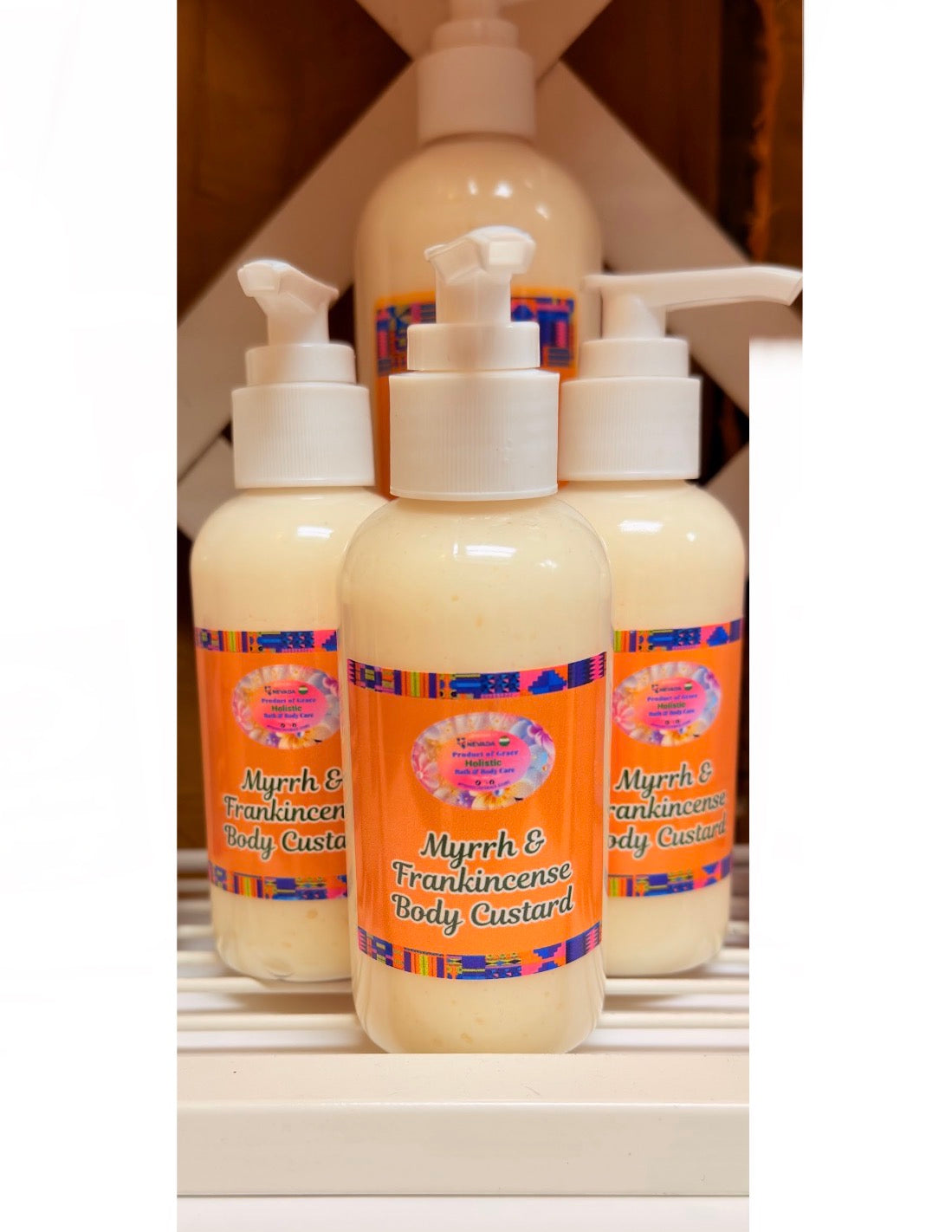 Frankincense & Myrhh Body Custard