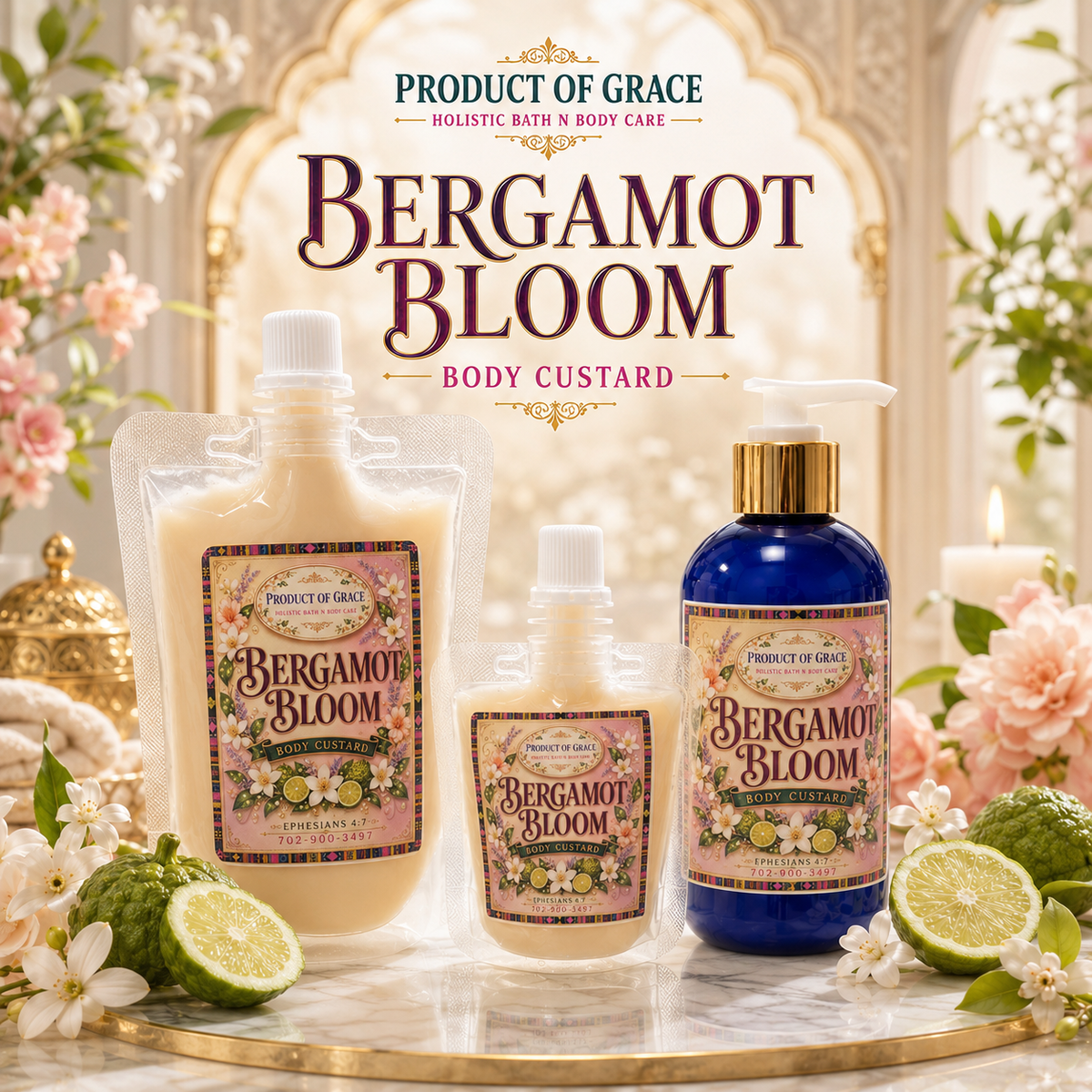 Bergamot Bloom Body Custard