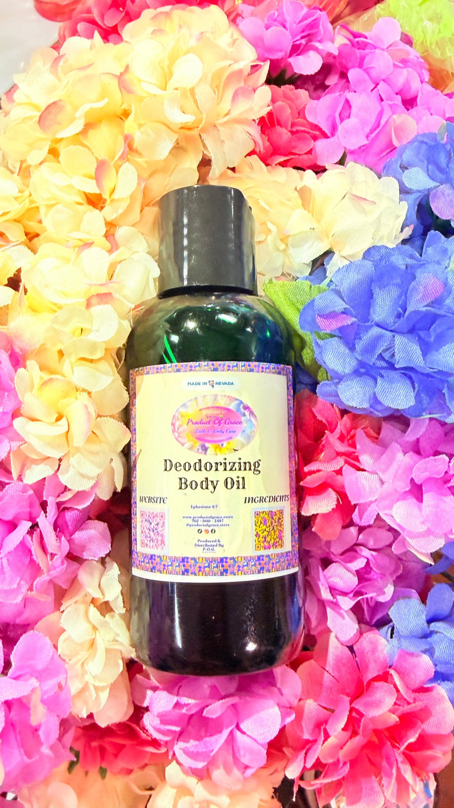 Deodorizing Body Oil