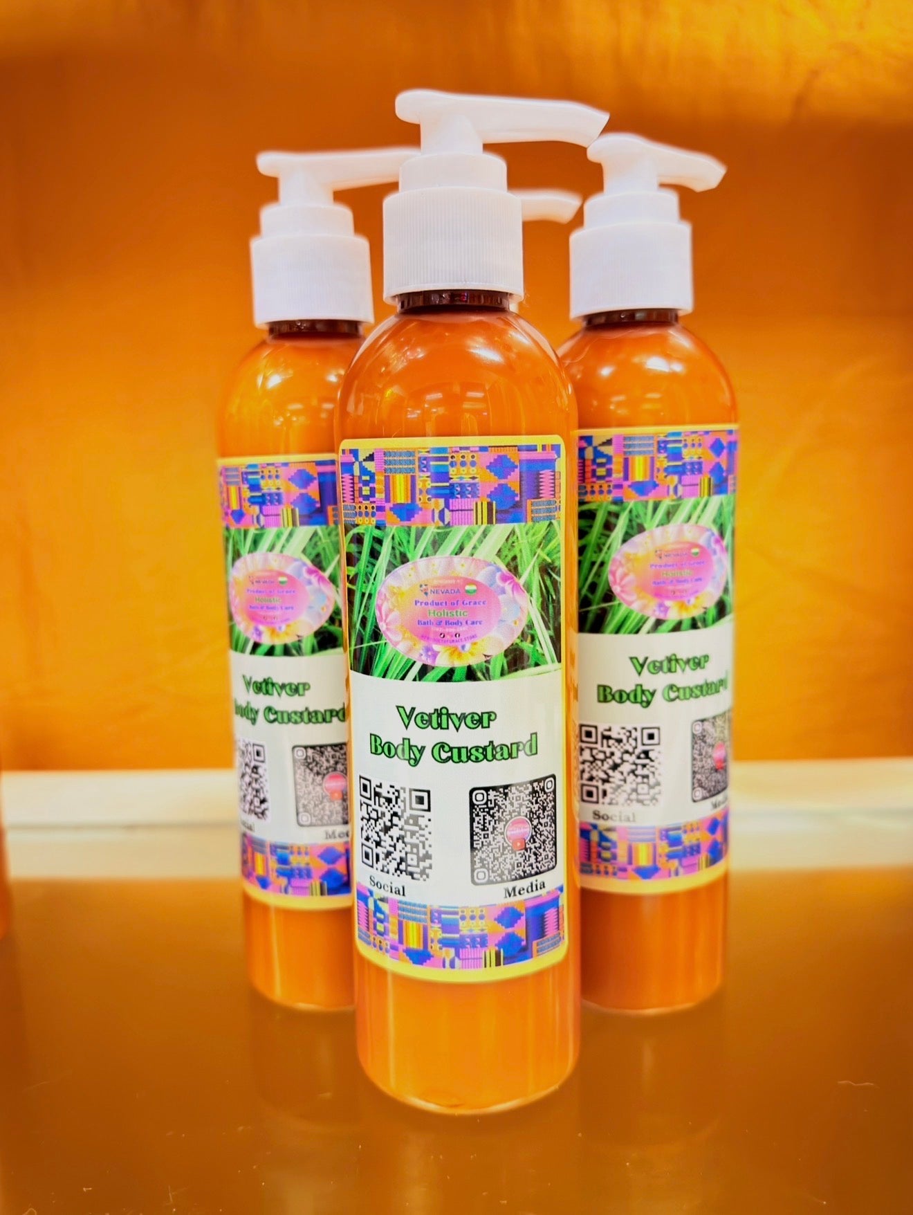 Vetiver Body Custard