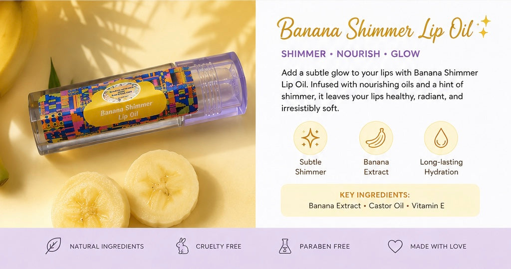 Banana Shimmer Lip Oil
